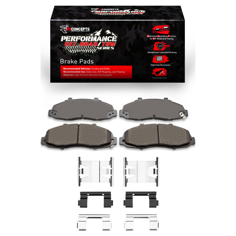 Ford F-150 Brake Pads - Front - R1 Concepts - Off-Road/Tow - `97-`04